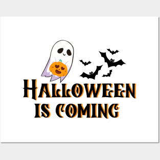 Halloween is Coming Posters and Art